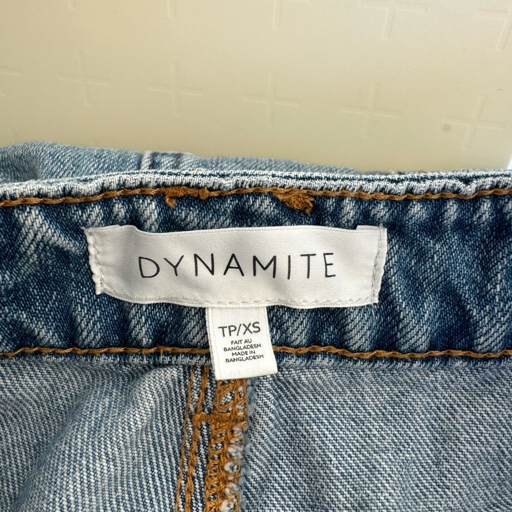 Dynamite Denim Mini Skirt - Picture 5 of 5